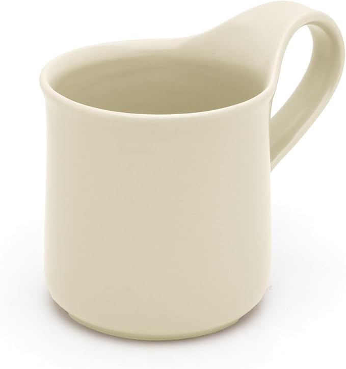 ZERO JAPAN Bee House Ceramic Coffee Mug - Microwave & Dishwasher Friendly Mugs with Handle - Cup for Tea, Coffee & Hot Drinks - Silky Ivory (9 oz)