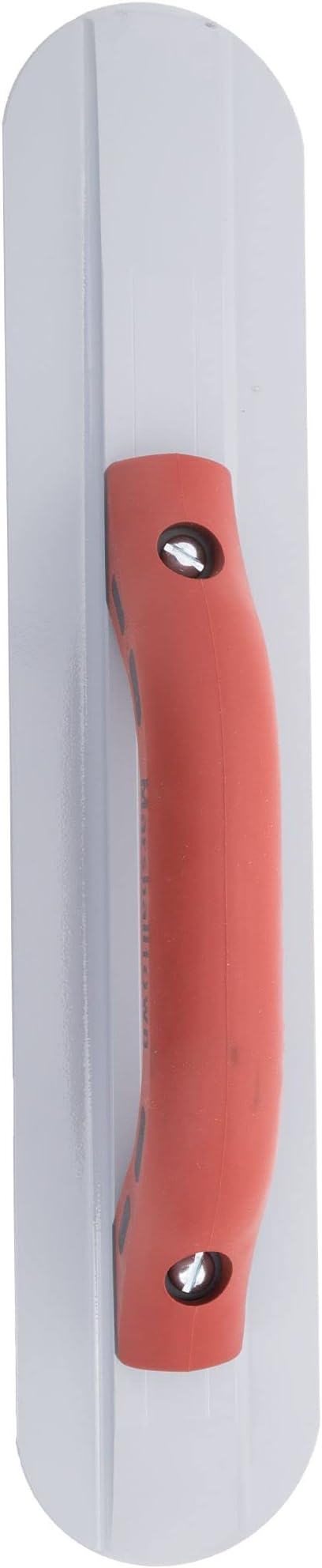 MARSHALLTOWN Round End Magnesium Hand Float, 16 x 3/8 Inch Mag Float with Standard DuraSoft Handle, Eliminates Marks, Provides Smooth Finish, Made in the USA, Concrete Tools, 143D