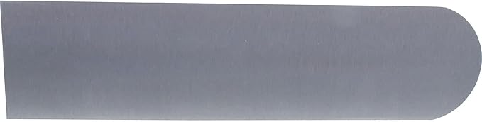 MARSHALLTOWN Rounded Front Finishing Trowel, 20 x 4 Inch Steel Blade, Made in the USA, MXS20RED