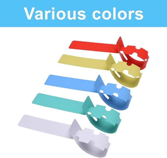 240Pcs Colorful Wrap Around Tree Tags Plastic Plant Labels, Hanging Plant Labels Tree Identification Signs Hanging Plant Markers(6 Colors)