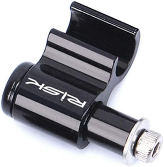 Farbetter 4-Piece Bicycle Brake Cable Guides, Aluminum & Stainless Steel, Black, 4 Pack
