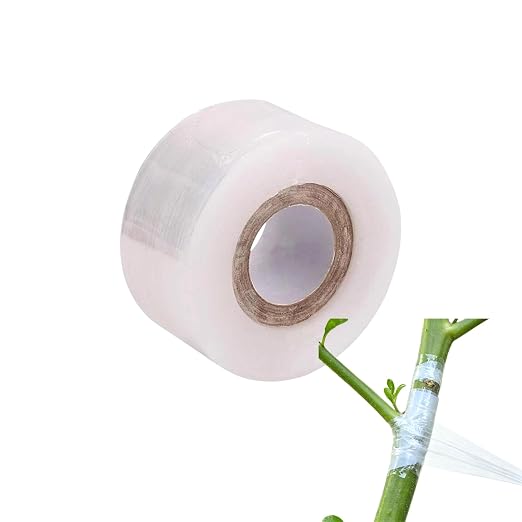 Fruit Grafting Tape, Stretchable Grafting Tape for Fruit Trees, Flexible Budding Strip Film Tape with Optional Widths for Garden Fruit Tree Repair and Floral Plant Budding Grafting