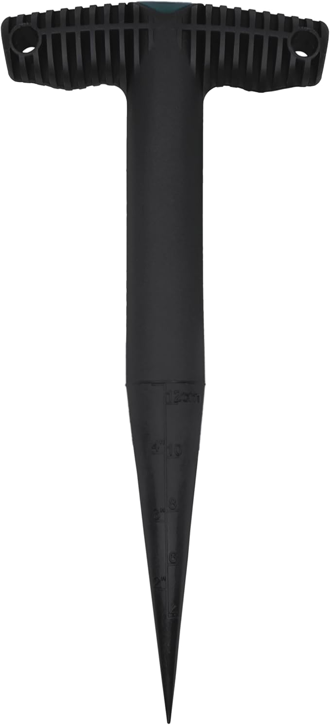 Zenport GA401 Dibber for Planting Seeds and Bulbs, Black - 24 Pack