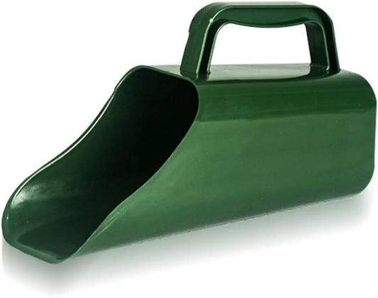 Soil Scoop for Planting, Plastic Garden Shovel Hand Trowel, Heavy Duty Digging Tool for Transplanting, Potting Soil, and Indoor Plant Care