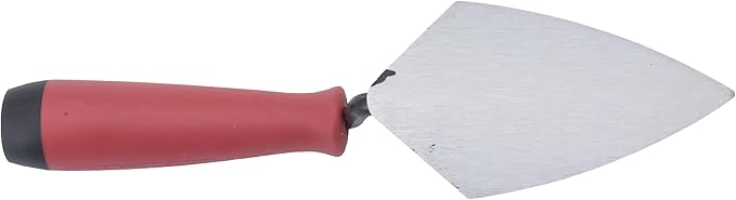 MARSHALLTOWN QLT Pointing Trowel, 5 x 2 1/2 Cement and Mortar Finishing Tool, Soft Grip, PTSG525