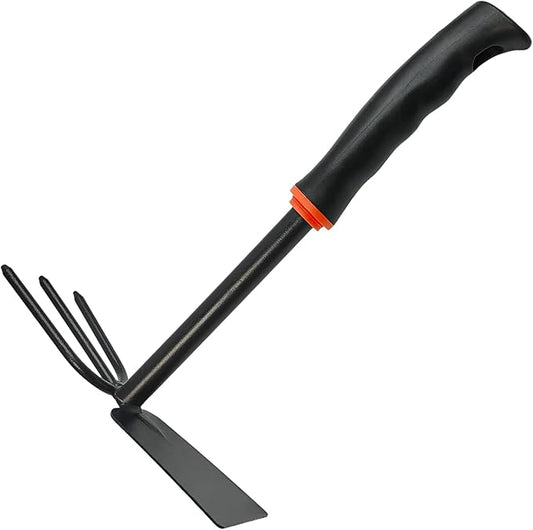 Garden Trowel with Rubber Handle, Multi-Use Flat Garden Hand Trowel for Planting, Weeding, Transplanting, Digging, Small Weeding Knife for Gardening