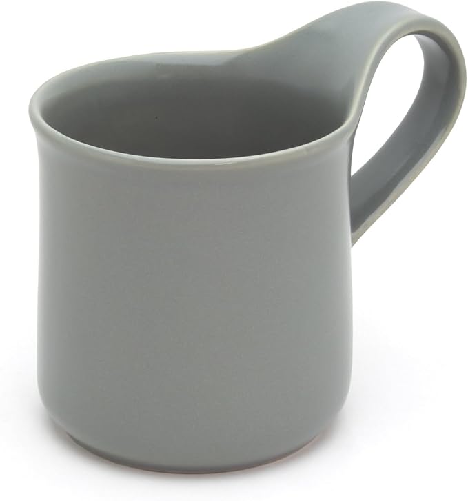 ZERO JAPAN Bee House Ceramic Coffee Mug - Microwave & Dishwasher Friendly Mugs with Handle - Cup for Tea, Coffee & Hot Drinks - Silky Grayish Blue (9 oz)