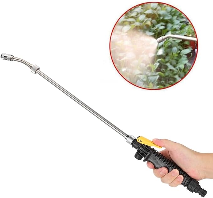 Limen G3/8in DN10 Watering Wand, 2 in 1 Adjustable High Pressure Water Sprayer Nozzle for Garden, Lawn, Patio, Orchard, Car and Indoor Plant Watering