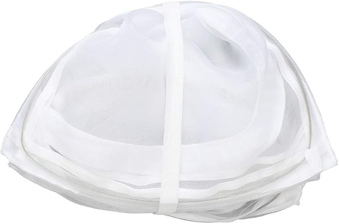 30" Heavy Duty Monarch Butterfly Habitat, Outdoor Collapsible Insect Mesh Cage Terrarium Pop-up with Zipper Protection
