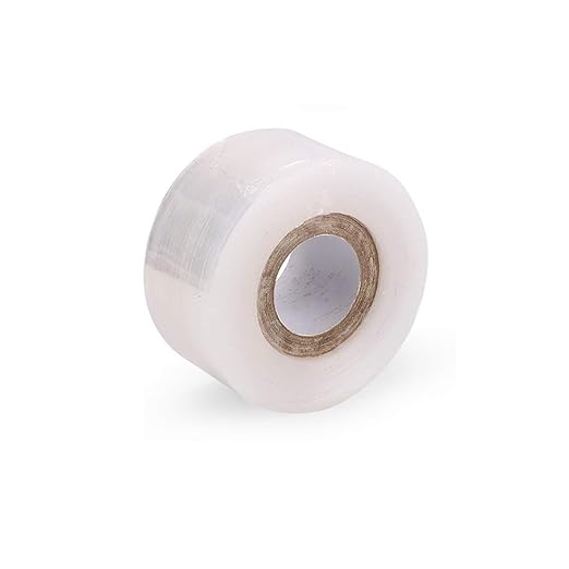 4 Pcs Grafting Tape for Fruit Trees Floral Grafting Tools Garden Plant Nursery Tape PE Stretchable Self Adhesive Membrane Clear Floristry Film