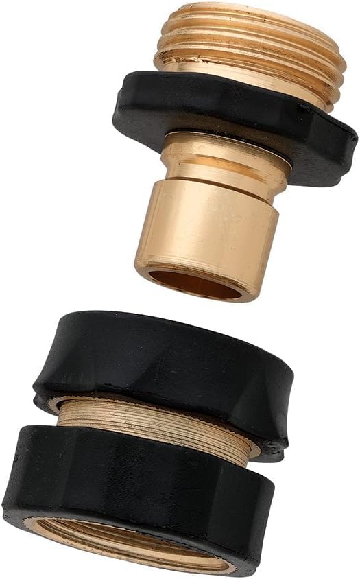 3-Pack Orbit Brass Hose Quick Connect Set