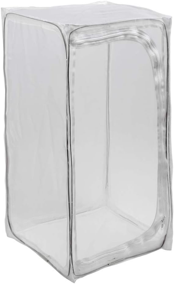 30" Heavy Duty Monarch Butterfly Habitat, Outdoor Collapsible Insect Mesh Cage Terrarium Pop-up with Zipper Protection