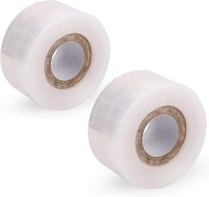 Grafting Tape, Tree Tape Grafting Kit 2 Pack Stretchable Gardening Tape Plants Repair Budding Grafting Tape for Fruit Trees and Floral Tree Grafting Supplies 1.2inch Width