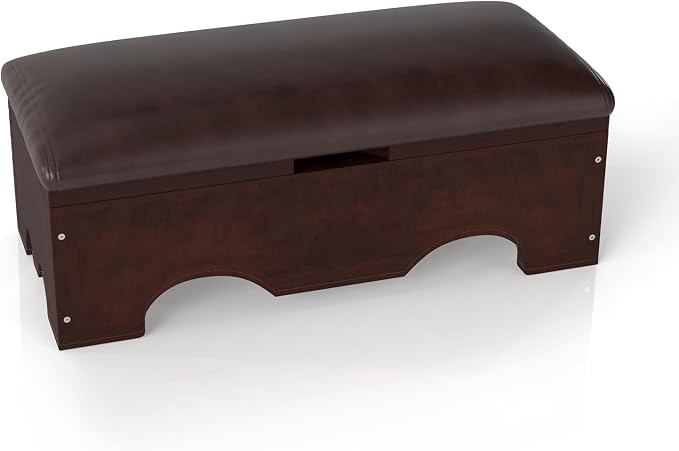 Kneeler for Praying, Wooden Prayer Kneeler with Storage, Prayer Bench Stool for Kneeling at Home, Church Prayer Stool Bench, Kneelers for Prayer with Cushion Pad for Home Church