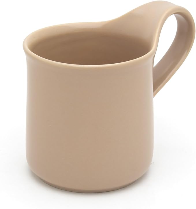 ZERO JAPAN Bee House Ceramic Coffee Mug - Microwave & Dishwasher Friendly Mugs with Handle - Cup for Tea, Coffee & Hot Drinks - Silky Beige (9 oz)