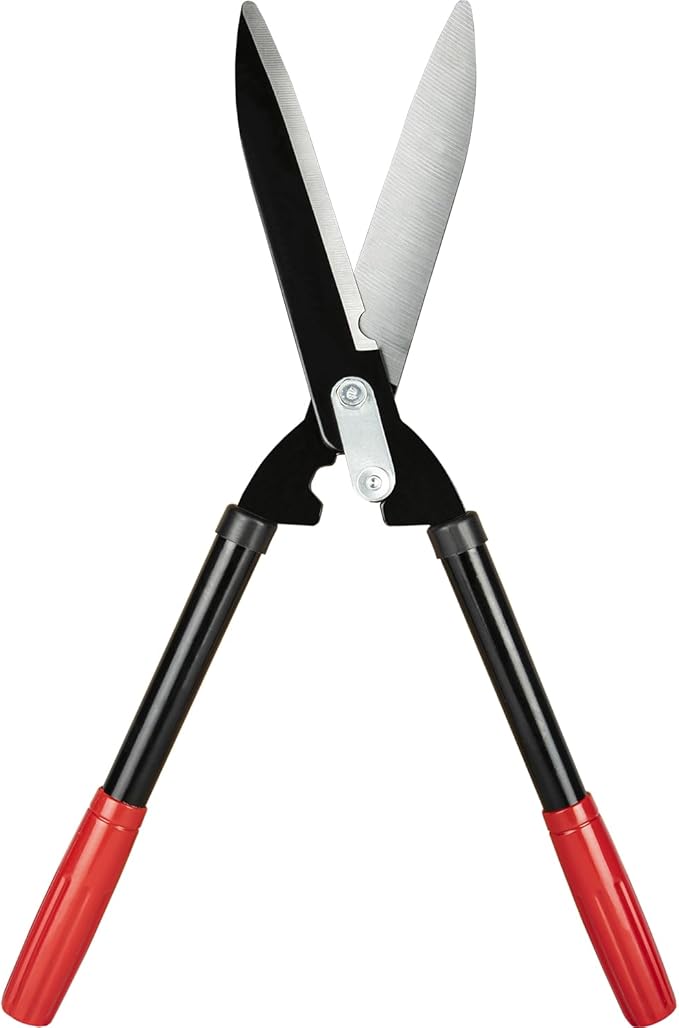 Lightweight Portable garden hedge shears, 21-inch manganese steel blades, pruning shrubs, boxwood, fence shears and scissors, grass trimmers