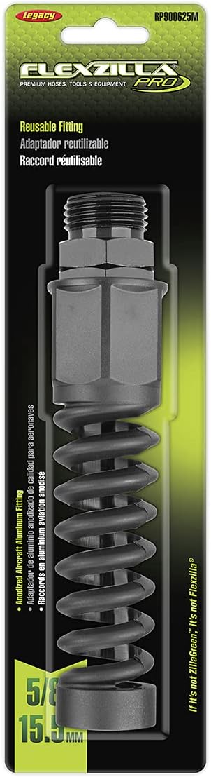 Flexzilla Pro Water Hose Reusable Fitting, Male, 5/8 in. - RP900625M