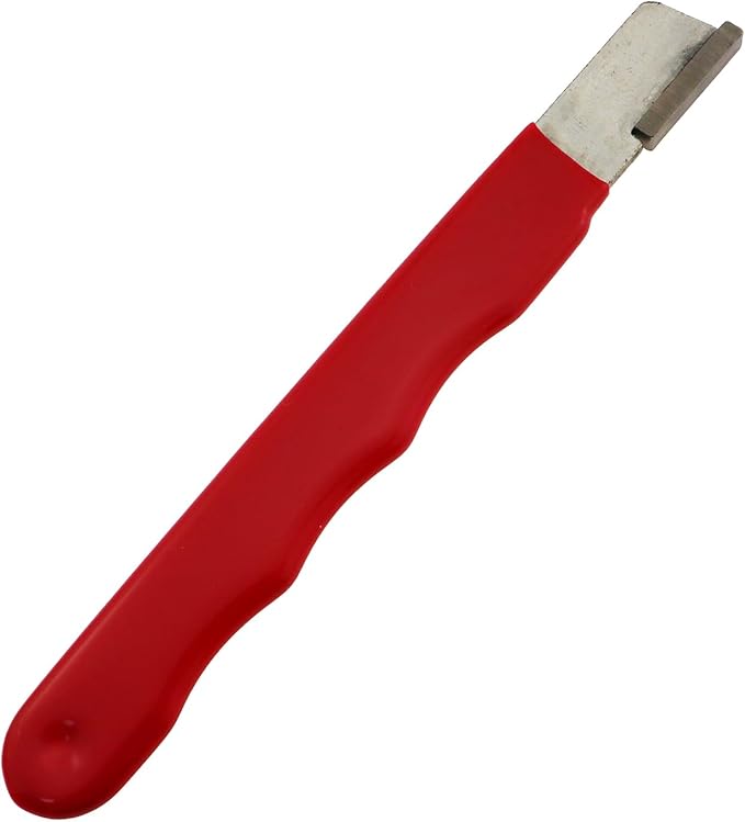 Tungsten Steel Knife Sharpener Trimmer Knife & Scissors Dual Purpose Sharpening Stone Outdoor Portable Garden Sharpener Scraper Quick Sharpening Handheld Quick Pocket Sharpening Tool