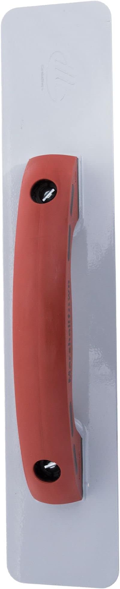 MARSHALLTOWN Cast Magnesium Hand Float, 16 Inch x 3-1/8 Inch, Concrete Float, Concrete Finishing Tool, Provides a Smooth Finish, DuraSoft Handle, Large Round Handle Style, Made in the USA, 148RD