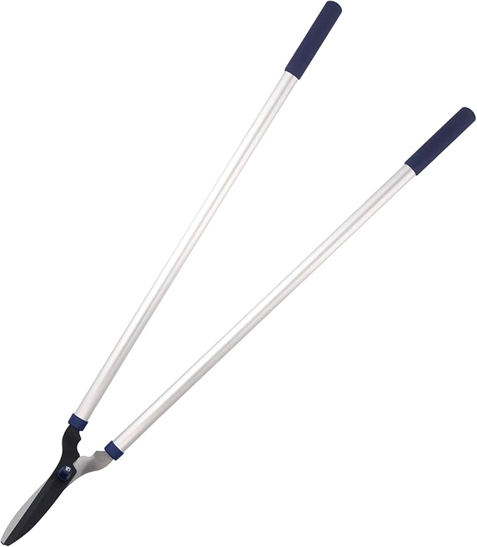 Spear & Jackson Razorsharp Lawn Shears, 36-Inch Tubular Steel Handles, Coated C50 Carbon Steel Blades for Corrosion Resistance and Smooth Cutting