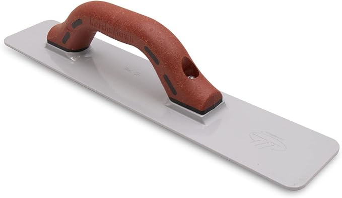 MARSHALLTOWN Cast Magnesium Hand Float, 16 Inch x 3-1/8 Inch, Concrete Float, Concrete Finishing Tool, Provides a Smooth Finish, DuraCork Handle, Standard Handle Style, Made in the USA, 148DC