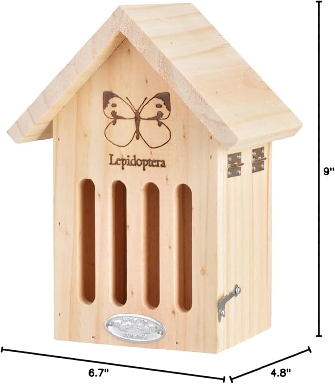 Esschert Design WA39 Butterfly House with Line Drawing