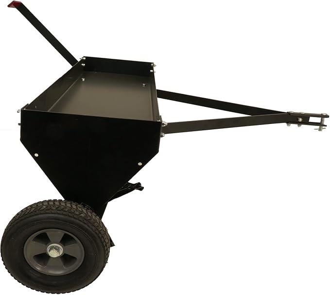 Brinly Tow Behind Plug Aerator with Universal Hitch, 40" - Flat Black