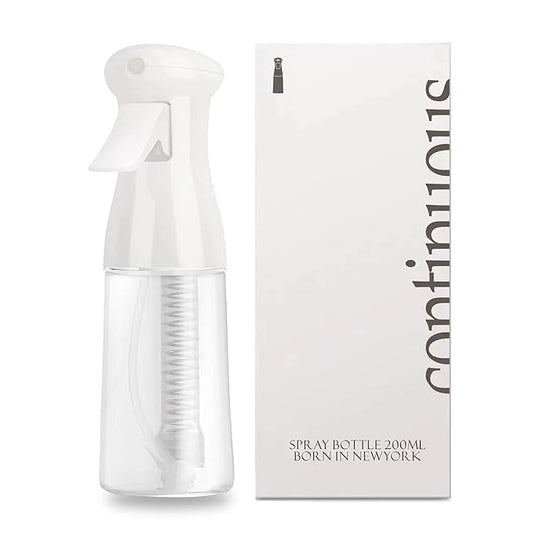 Hair Spray Bottle,Continuous Water Mister Empty Spray for Hairstyling, Cleaning, Plants, Misting and Skin Care