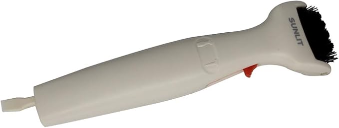 Bira Craft 3 in 1 Multipurpose Craft Tool, Die Brush, 3-in-1 Weeding Tool, Brush, Scrape, Pierce, Embossing and Cutting Machine Accessory, Retractable Design