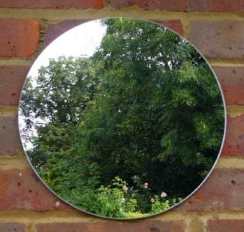 Safety Circle Garden Mirrors 40cm Diameter with Fixers