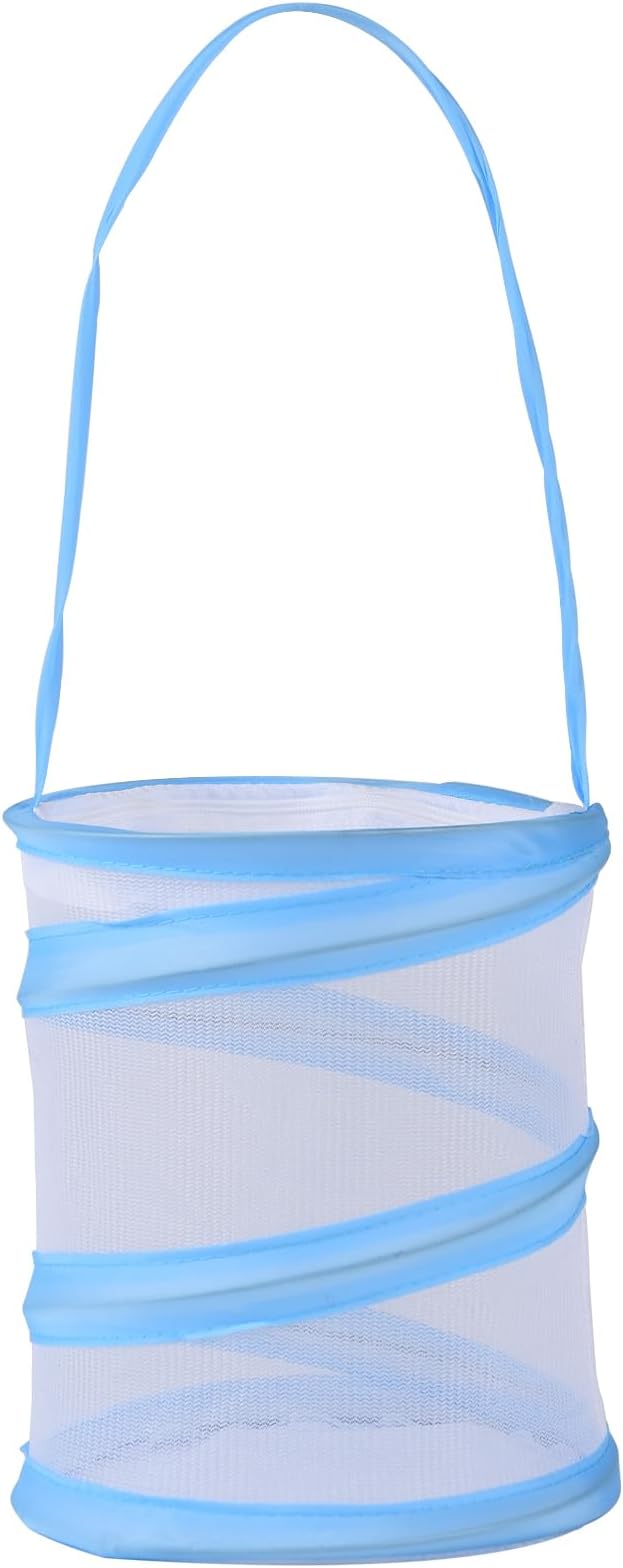 Insect Lore Butterfly Garden Habitat Foldable Washable and Reusable Butterfly Cage (Blue, S)