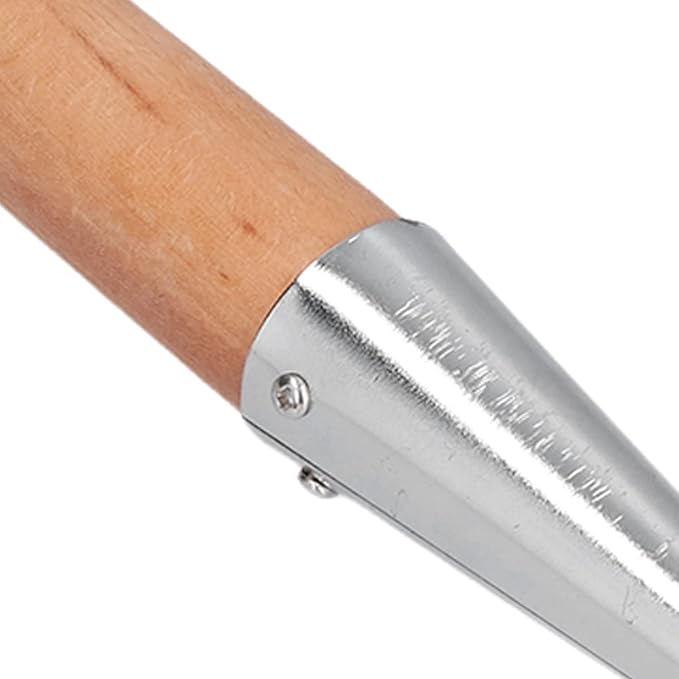 Dibber Tool for Planting Bulbs and Seeds with T Handle Stainless Steel Tip Wooden Shank Digging Transplanting Weeding Gardening