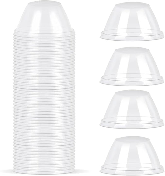 50Pcs Grow Domes 4cm/1.57in Inner Diameter, Transparent Replacement Pod Grow Domes Cap, Humidity Domes Cover Lid, Domes Cap for Grow Basket, Greenhouse, Hydroponic Growing (50)