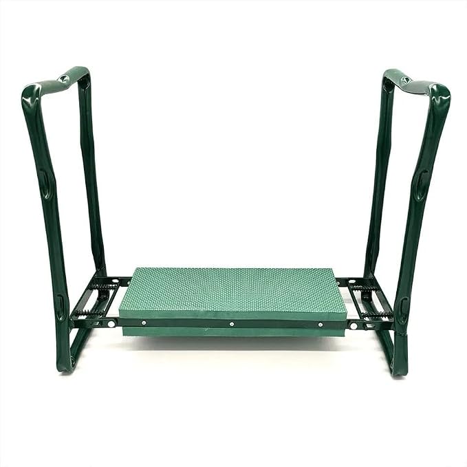 Garden Kneeler and Seat with Thicken & Widen Soft Kneeling Pad,Foldable Garden Stool Heavy Duty Gardening Bench for Kneeling and Sitting,Great Gardening Gifts for Women&Seniors