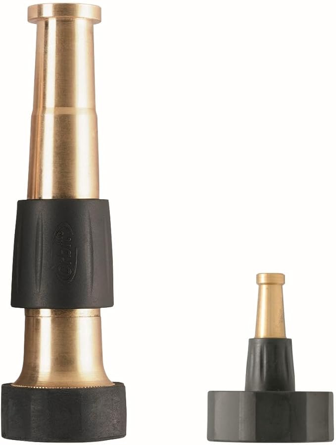 Orbit 26809 5" Brass Adjustable Nozzle and Sweeper Nozzle Dual Pack
