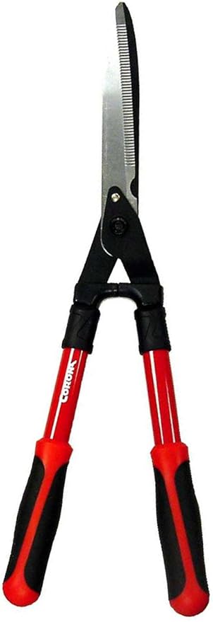 Corona AH 4220 Compound Action Hedge Shear, 8-1/2-Inch Blade , red