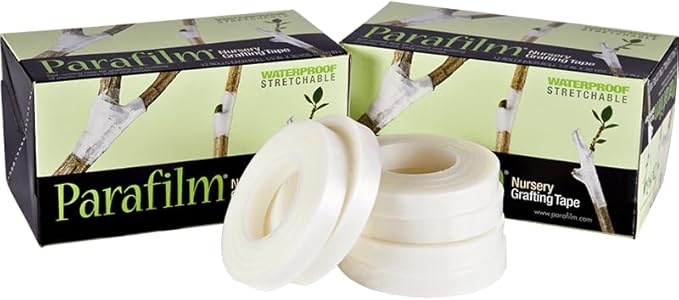Genuine Parafilm Nursery Grafting Tape 1" Roll 30 Yards 90' 1080 Inches Per Roll (6 Rolls (Box))
