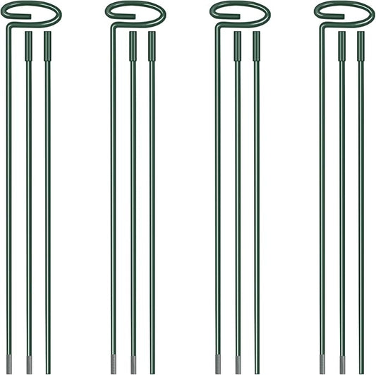 36 Inch Plant Stakes Tall(4 Set), Adjust Three Sizes(12 or 24 or 36 Inch) Plant Support Stakes for Outdoor or Indoor,Garden Plant Stakes for Flowers Amaryllis Tomato Lily Peony Rose Flower Narcissus