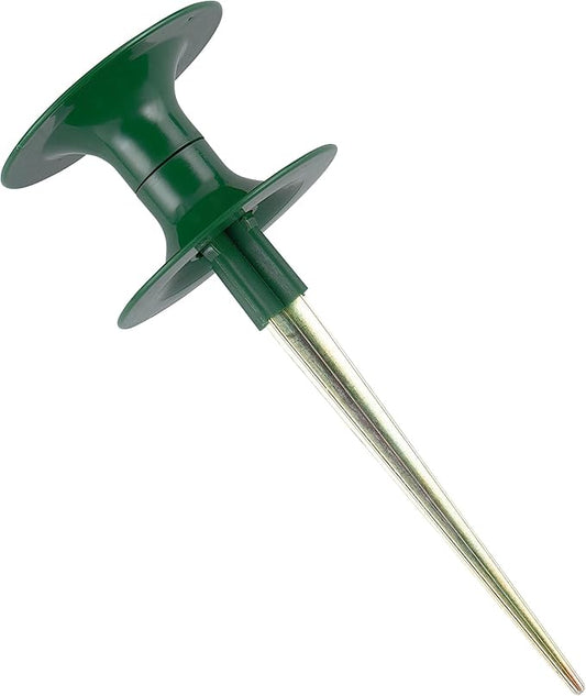 Orbit 58189 Heavy Duty Hose Guide Spike with 8" Rust-Free Zinc Metal Stake for Lawn & Garden
