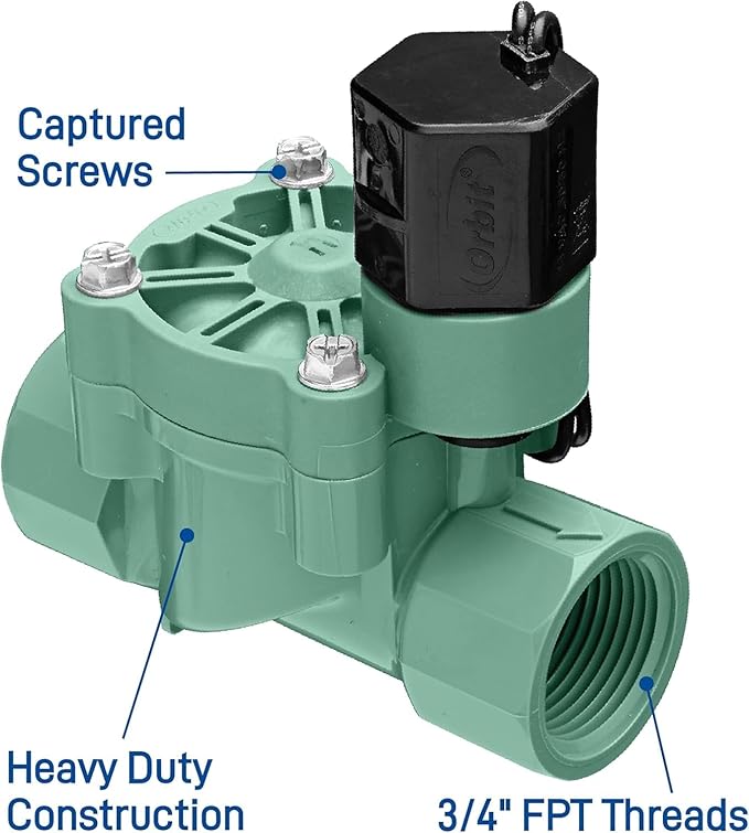 5-Pack Orbit 3/4 Inline Sprinkler Valve