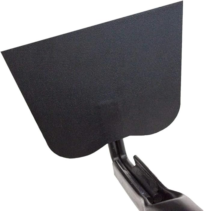 BULLY TOOLS 12-Gauge Garden Hoe w/Fiberglass Handle - Ideal Heavy-Duty Gardening for Unwanted Growth, Cultivating, Soil Prep & Yard Work - Durable Hoe Garden Tool for Tough Soil & Lawn - Made in USA