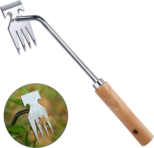 Weed Puller Tool, Weed Pulling Tool, Weeding Tool, Garden Tools, Weed Remover Tool, Stainless Steel, Anti-Detachment, Gardening Essentials, Gardening Hand Tools for Backyard Planting Weeding