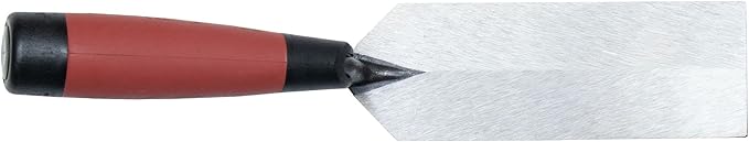 MARSHALLTOWN Margin Trowel, 6 x 2 Inch, Spread Mortar and Tile Adhesive, Durable High Carbon Steel, DuraSoft Handle, Tile Trowel, Made in the USA, 56D