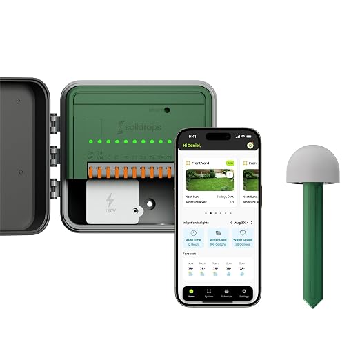 Smart Moisture Sensor (Single Pack White - Must be Used with The Soildrops Controller)