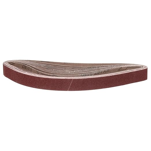 1-1/2 x 30 Inch Sanding Belt, 20 Pcs 150 Grit Knife Sharpener Belts Work Sharpening for Belt Sander Knife Carving Tool Metal Working