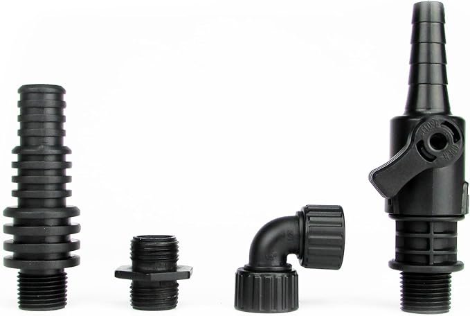 Aquascape Ultra 400 GPH Submersible Pond & Water Garden Pump 91005 | for Fountains, External Filters, Small Ponds, Fish-Safe Design, Pre-Filter Cage, Multi-Hose Fitting, 91005