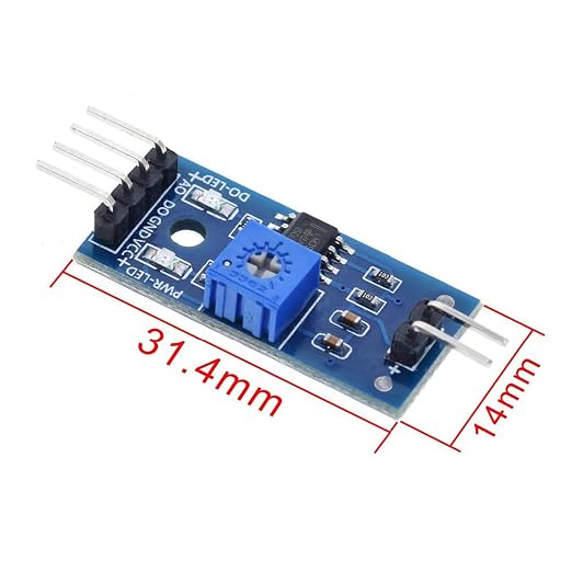 5-Pack LM393 Soil Moisture Sensor - 3.3V-5V Dual Voltage Hygrometer Detection Module for Arduino Smart Irrigation/Robotics/Agricultural Monitoring/Smart Gardens