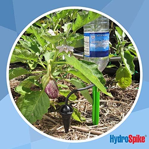 Dripper (3-Pack) Worry-Free Adjustable Drip Flow Watering Kit - Outdoor & Indoor, Irrigation Stakes for Plants Garden Pots & Containers, Uses Bottle, No Hose Devices Waterer System