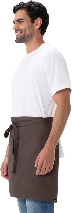 Chef Works Unisex Half Bistro Server Apron