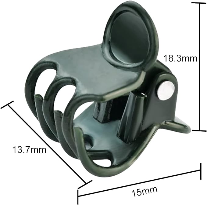 AccEncyc 100 Pcs Plant Clips Orchid Clips Plants Orchid Support Clips Flower Vine Clips for Supporting Stems Vines Stalks Climbing Plant Grow Upright